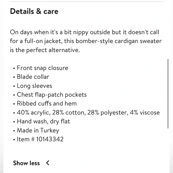 Bomber cardigan - Picture 4 of 8